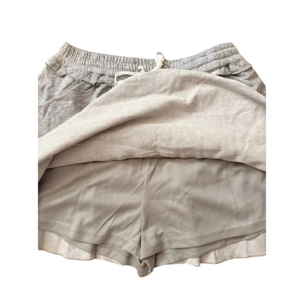 Mainstrip - Two Tier Ruffle Drawstring Waist Skort - Small - Picture 4 of 5